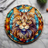 Cat Maine Coon Glass Suncatcher Worktop Saver